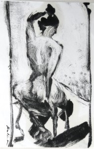 Monotype on paper