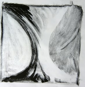 Monotype on paper